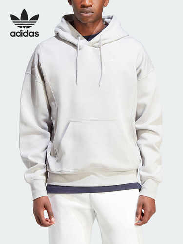 IL5184简约套头卫衣Adidas男士
