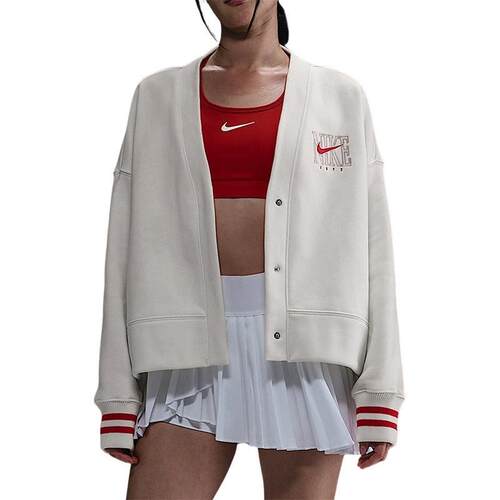 Nike耐克女装刺绣宽松针织线衫