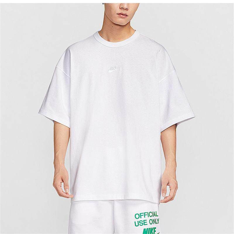 断码清仓/Nike耐克男装 简约时尚休闲百搭圆领短袖T恤HF9607-100