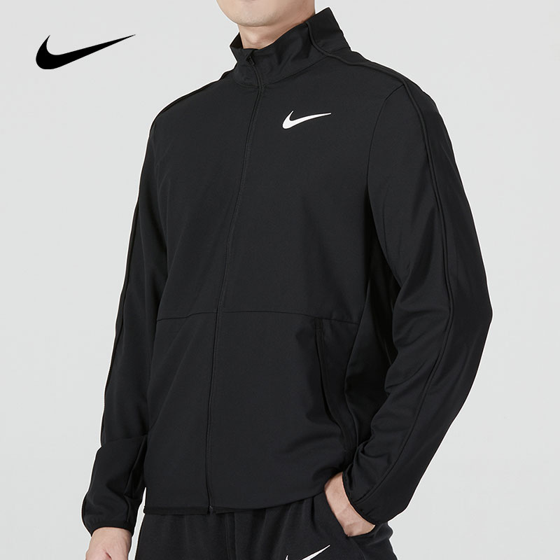 Nike耐克男装夹克秋季新款运动服训练舒适休闲立领外套DM6620-011 运动服/休闲服装 运动茄克/外套 原图主图