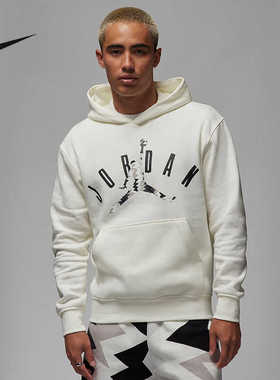 Nike耐克卫衣男子秋冬保暖运动休闲百搭套头连帽衫FD7416-133