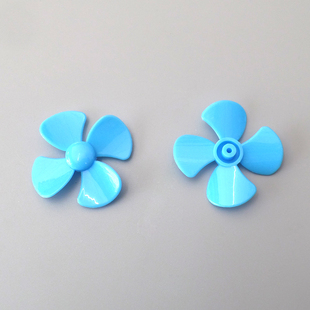 直径40mm四叶小风叶微型螺旋桨浆DIY玩具模型科技小制作配件航模