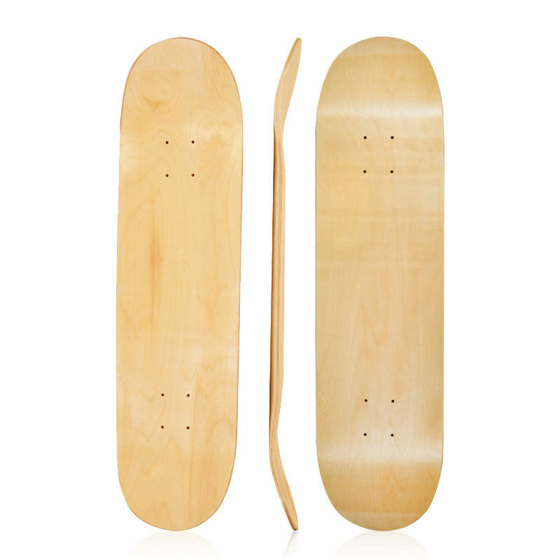 双翘滑板原木板面初学者成人东北枫木新手四轮裸板原木手绘光板,运动/瑜伽/健身/球迷用品,滑板,淘宝优惠券,粉丝福利购,淘宝优惠卷