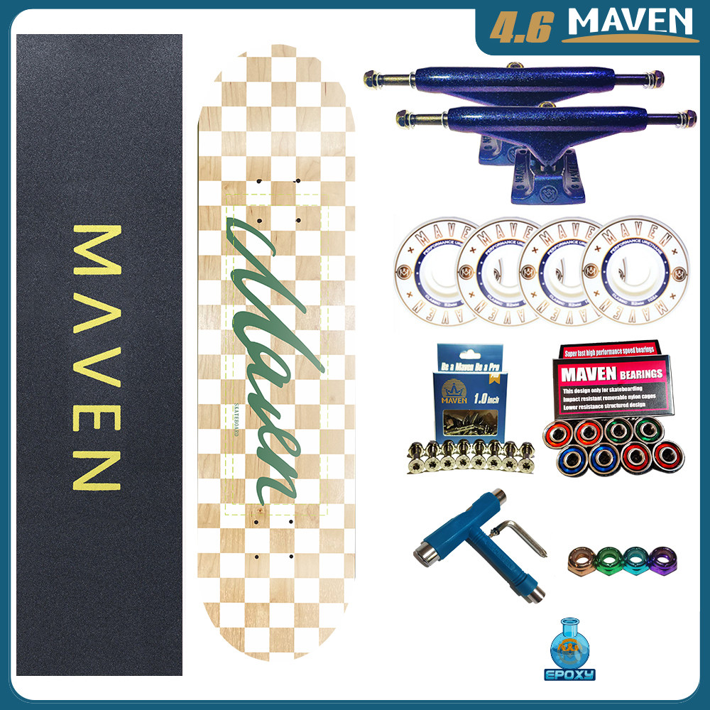 maven专业双翘滑板初学者成人图片