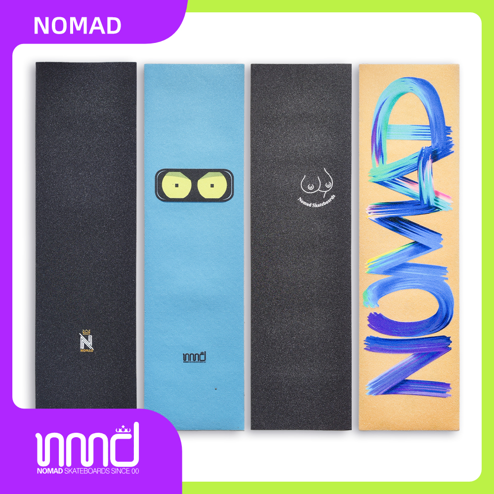 SUMMERSkate正品西班牙品牌Nomad专业双翘滑板防滑砂纸 9X33英寸