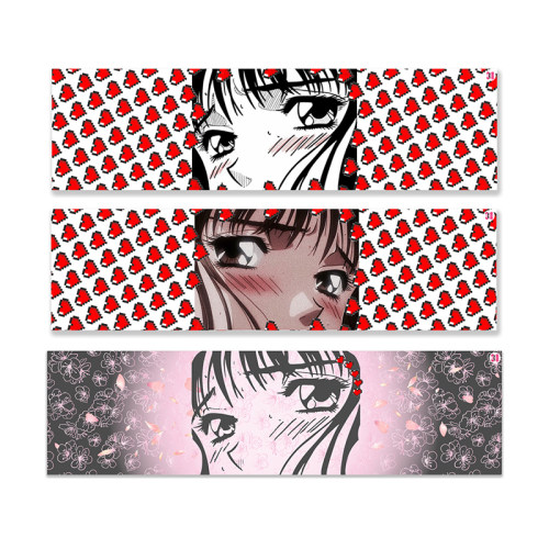 Maven专业双翘鱼板磨砂防滑细砂透明彩色砂纸-Shy Girl Eyes系列