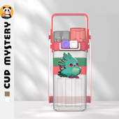 美国 女士双饮朋克杯 原创三星堆小厨神青铜鸟男士 cup mystery时尚