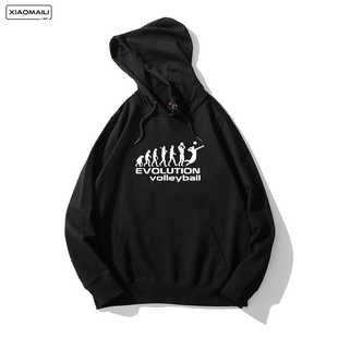 排球进化论 evolution volleyball 卫衣男女宽松潮流圆领运动外套