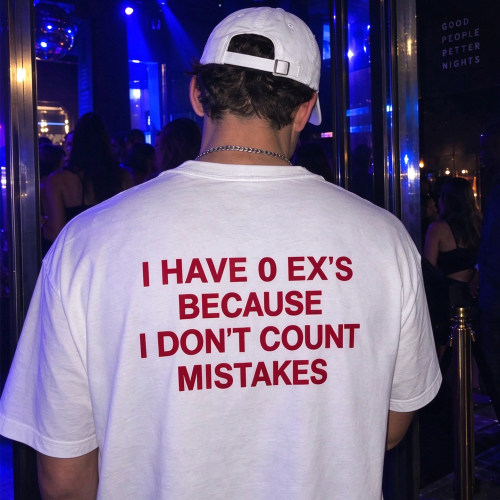 IHAVE0EX'S休闲百搭潮流体恤