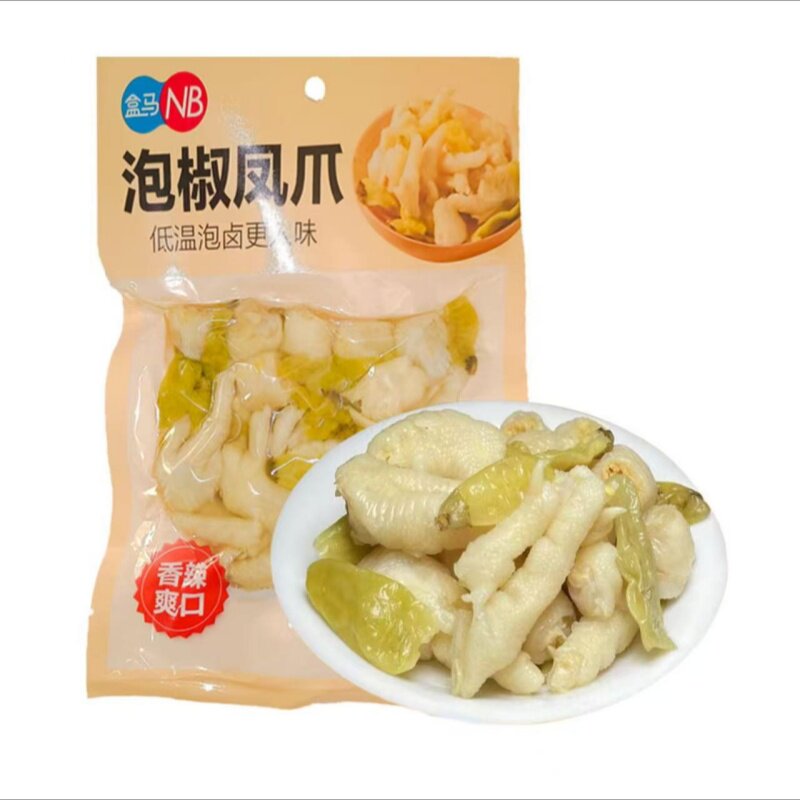 盒马NB泡椒凤爪210g低温泡卤图片