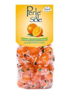 代购意大利Perle diSole珍珠糖果甜橙味200g进口孕期零食水果味糖