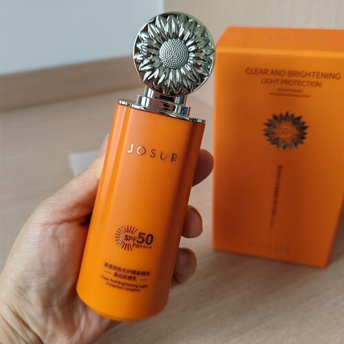 JOSUR玖瑟清透润色光护隔离精华防晒乳SPF50防紫外线轻薄防晒霜