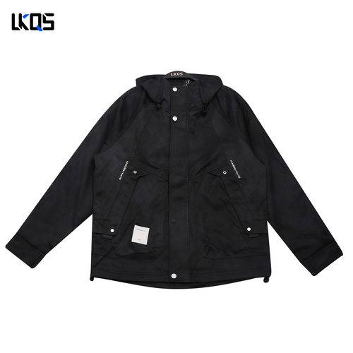 骆克骑士潮牌25冬合身版长袖衬衫男衬衣休闲基础青少年外套高级感
