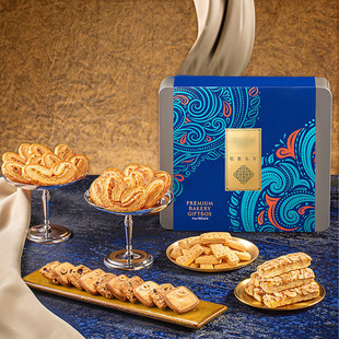 香港美心松脆乐章糕点礼盒装330g曲奇饼干伴手礼下午茶