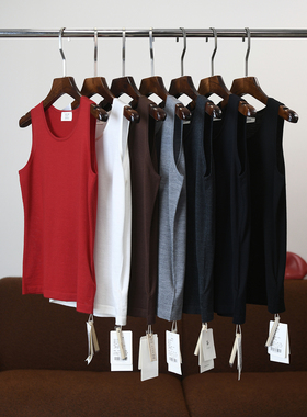 【颖颖家】J~P匠心多色美丽诺羊毛百搭针织背心 女 细腻柔软W1343