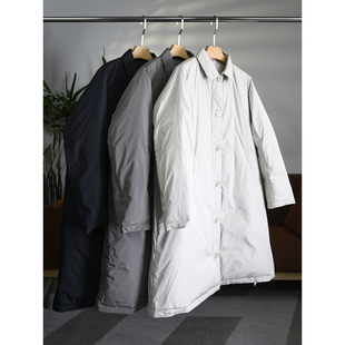 羽绒服 95鹅绒中长款 W1612 日系文艺腔调感一体填充廓形A版 颖颖家