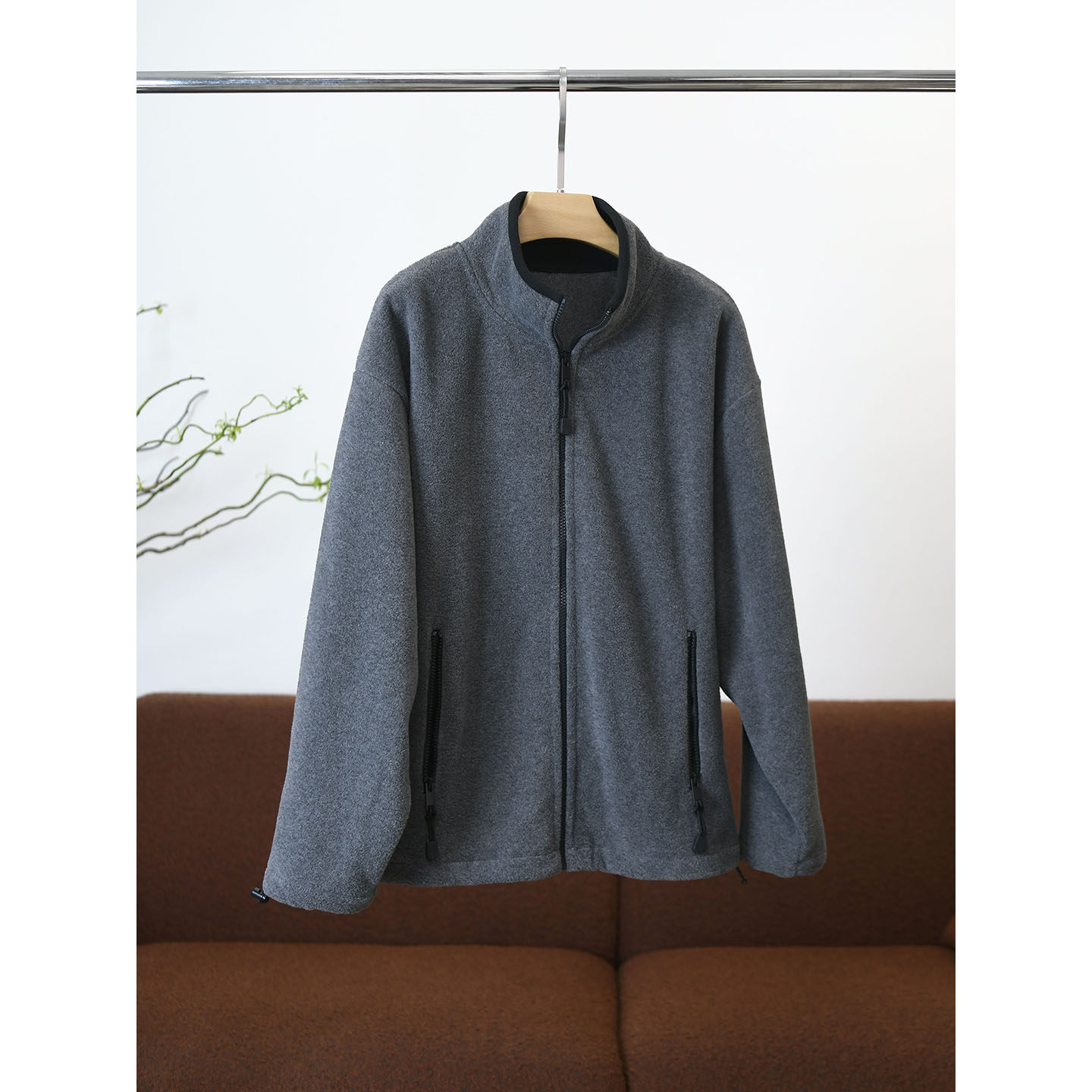 颖颖家 出镜率高，随手可以穿出门，质感感人抓绒外套25秋冬W1058