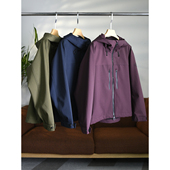 颖颖家 P胶囊120S超细精梳丝光羊毛抽绳双拉链连帽外套W1548