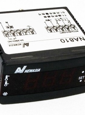 新亚洲温控器 NA810 冷库温度控制器2米传感器探头线