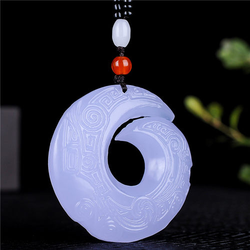 和田玉时来运转吊坠玉佩玉坠挂件