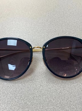 纯原单黑色椭圆男女太阳眼镜墨镜不挑脸型可配近视太阳片质量超好