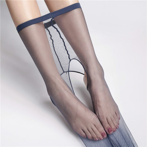一线裆脚尖透明隐形无痕连裤丝袜