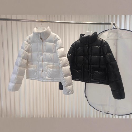 2025冬季新款简约风立领长袖羽绒服夹克外套上衣保暖显瘦男女同款