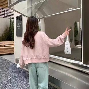 外套国风减龄外套时尚 2024年春款 长袖 开衫 外套女宽松休闲新中式