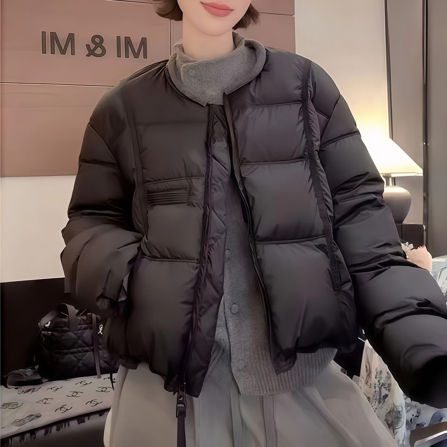 百搭时尚圆领棉服女装短款2026年冬季新款休闲上衣面包服通勤外套,女装/女士精品,棉衣/棉服,淘宝优惠券,粉丝福利购,淘宝优惠卷