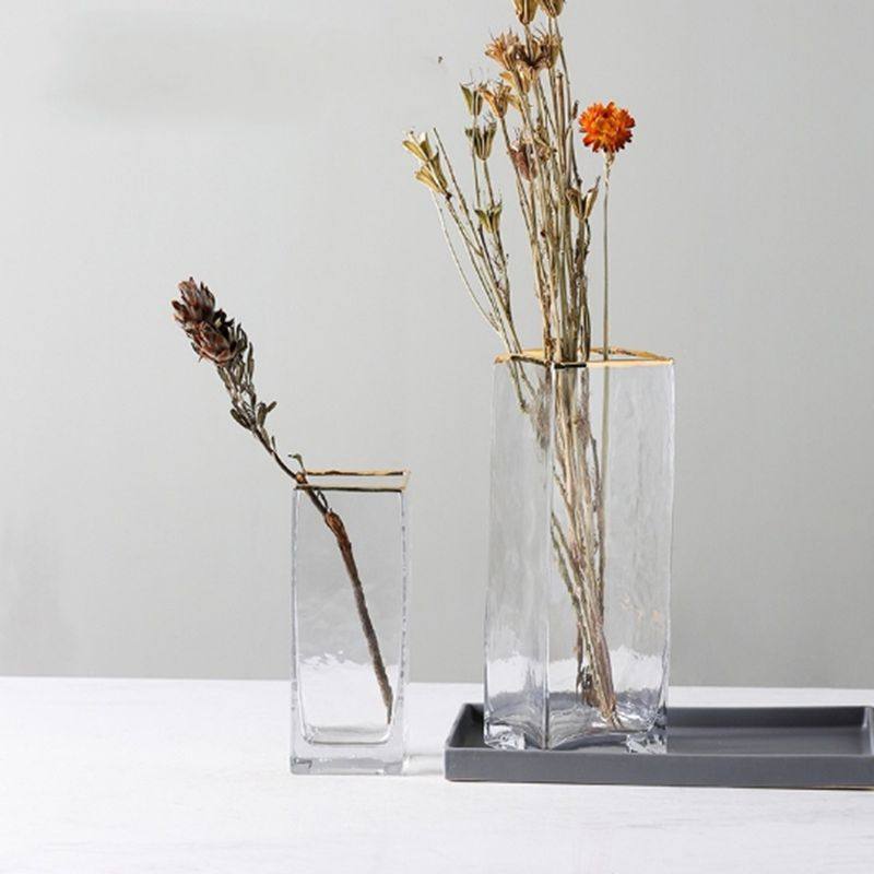 簡約新款方形四方缸玻璃波浪金邊花瓶浮雕紋路凹凸透明家居擺件在類目 家居飾品, 花瓶/花器/仿真花/仿真飾品, 花器/花瓶, 花瓶中 - 來自Buy2taobao.com提供專業的淘寶代購服務