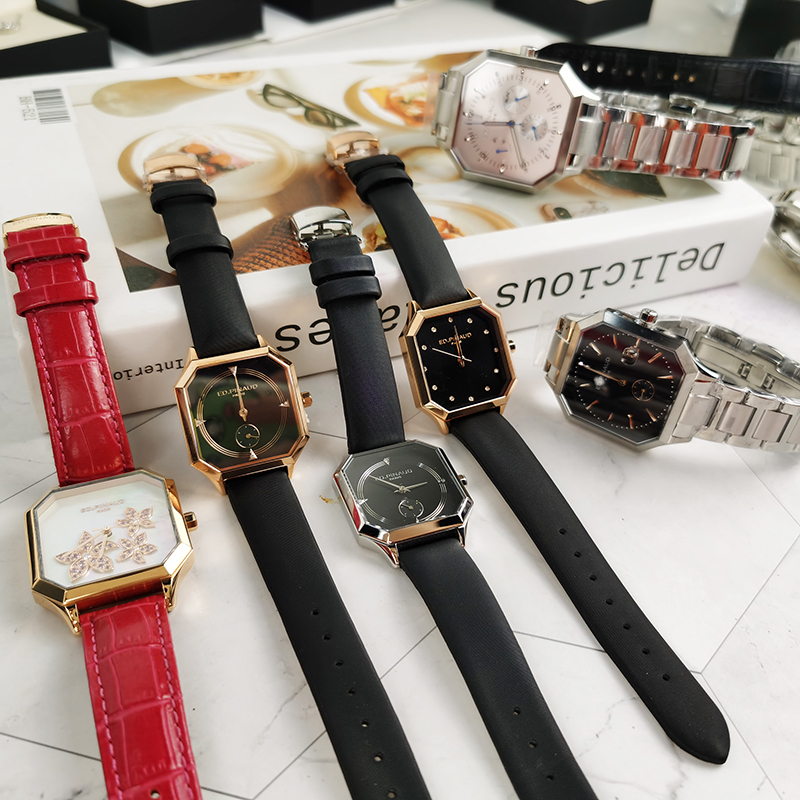 定金dchl爱德华皮诺机械手腕表