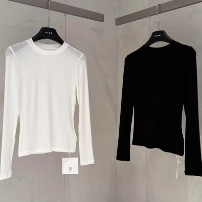 glog2025秋季天丝羊毛打底衫女