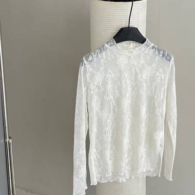 feelblessed2025羊毛蕾丝打底衫