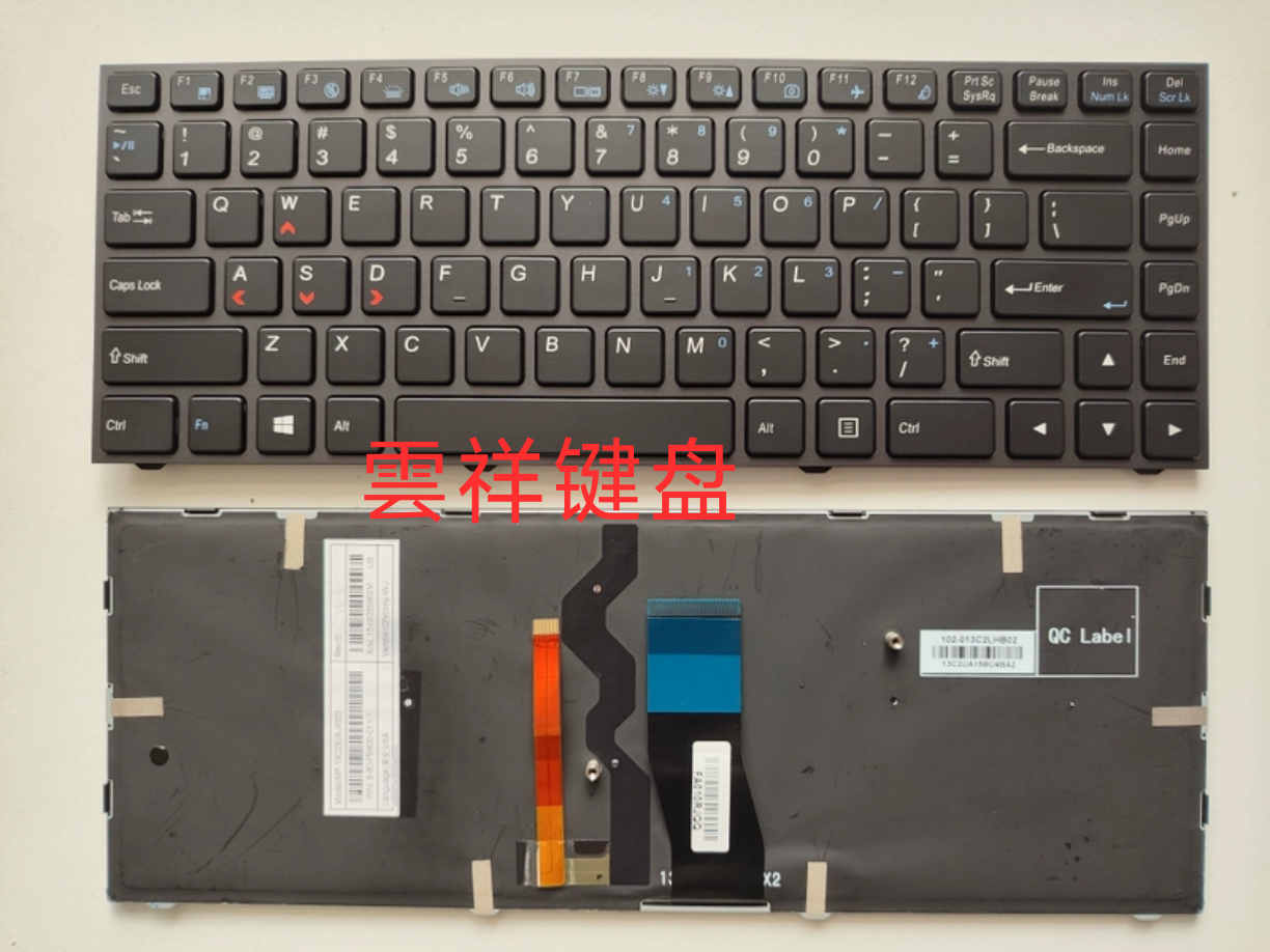 原装雷神ST R1 R2 R3 蓝天P640 6-80-P64F0小钢炮 笔记本内置键盘