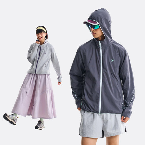 轻薄透气防晒衣网眼抗皱撞色