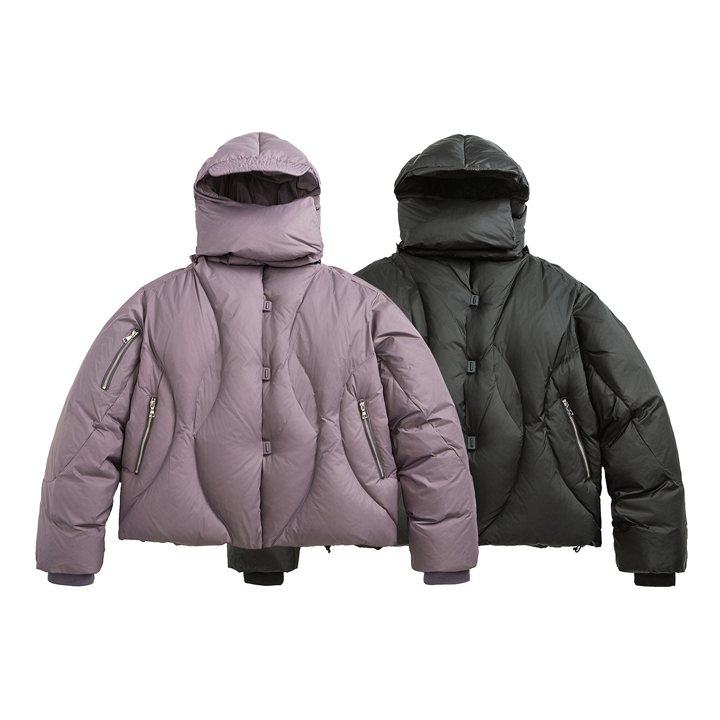 潮流面包男女羽绒服外套90绒