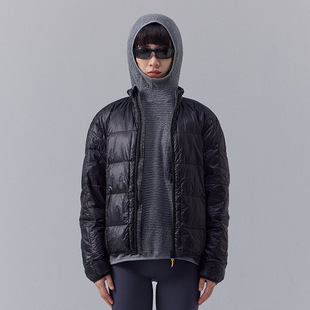 BRAVE 轻量化白鸭绒防泼水羽绒服潮牌立领羽绒外套 FLYING时尚