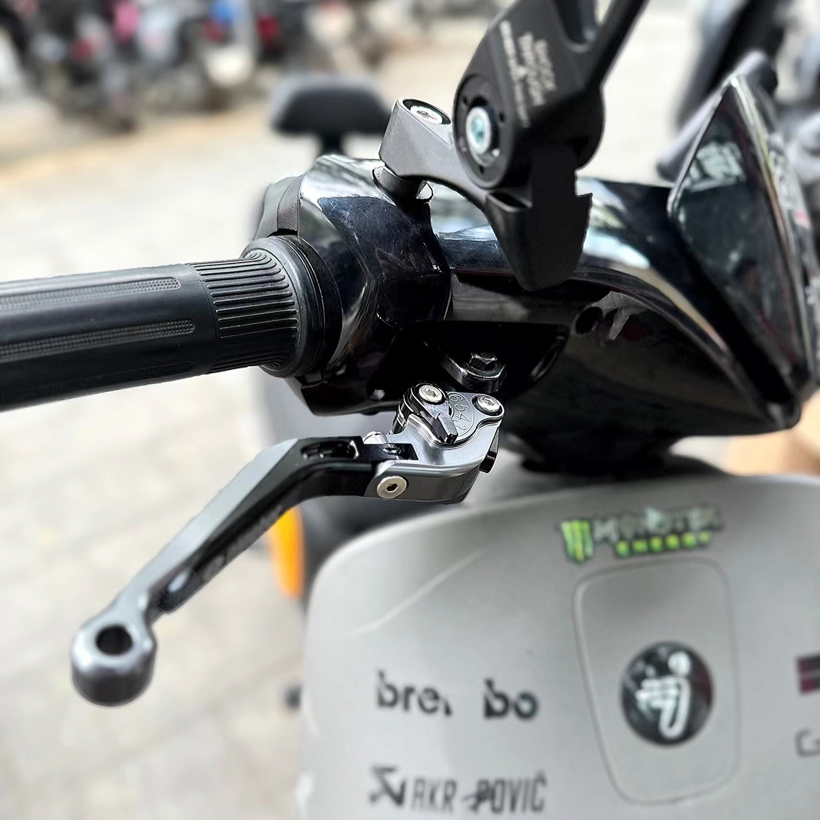 九号电动车M95C+ M395C N3改装刹车拉杆牛角把手Mz MIX机械师MMAX
