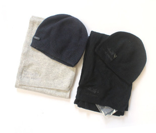 A家f那只鹰 JEAA系列 百分百羊绒套头帽和围巾