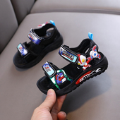 韩版 夏季 儿童沙滩鞋 宝宝鞋 宝宝凉鞋 子中小童男童运动凉鞋 2024新款