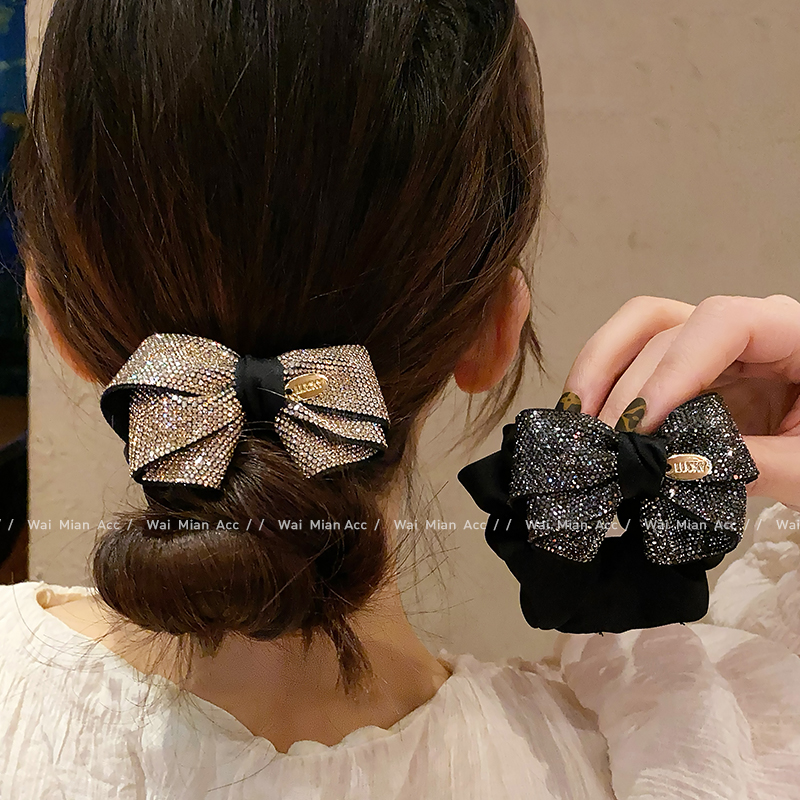 发圈布艺时尚百搭蝴蝶结