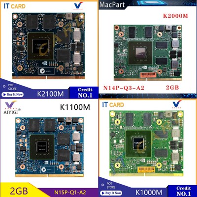 适用于 苹果  K1100M K1000M K2100M K2000M 显卡 A1312 A1311