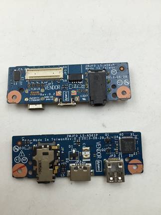 适用惠普HP Pro8 7600ES 音频接口板 充电接口板 ZMJF0 LS-A561P