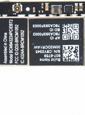 适用10-12年苹果 A1370 A1369 A1465 A1466 网卡BCM943224PCIEBT2