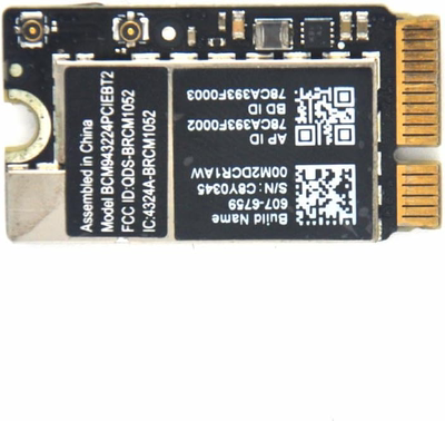 适用10-12年苹果 A1370 A1369 A1465 A1466 网卡BCM943224PCIEBT2