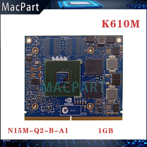 适用苹果Quadro K610M K610 1G显卡N15M-Q2-B-A1 iMac A1311A1312