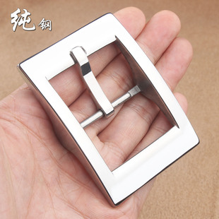 新款加宽皮带扣男士皮带真皮日字针扣扣头304不锈钢防过敏内径4cm