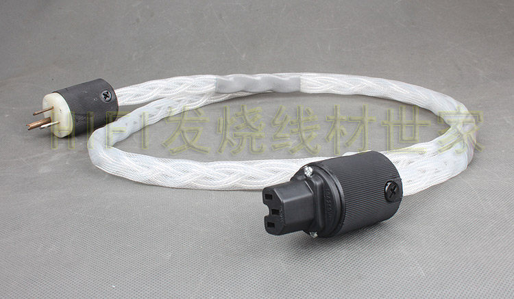 原装美国 XLO/至高 SIGNATUNE2号 99.99镀银 发烧电源线 电源线