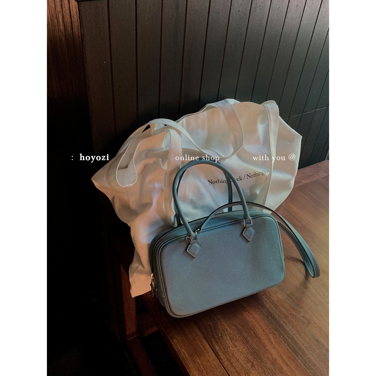 【小优家包包】HOYOZI高定羽毛包22 头层牛皮小方包手提斜挎包女