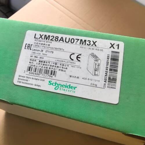 LXM28AU07M3X 交流伺服驱动器 750W 230V工控自动化配件议价维修